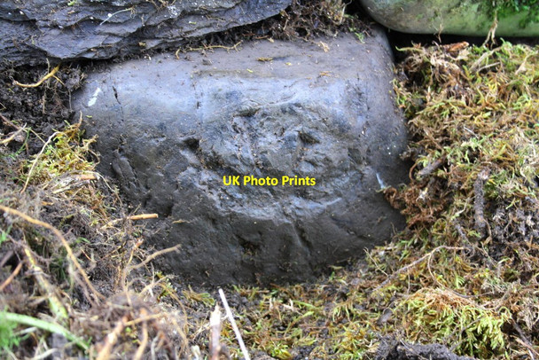 Photo 6"x4" Stone at base of wall beside Pikestone Lane near Low Greenholme Greenholme\/NY5905 c2015