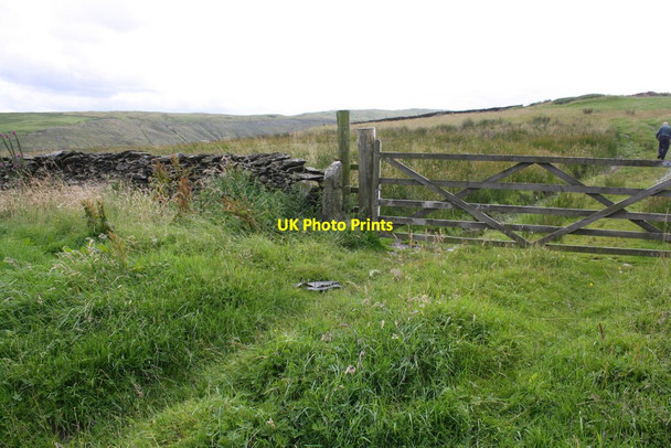 Photo 6"x4" Gateway across track from High Whinhowe Greenholme\/NY5905 c2015