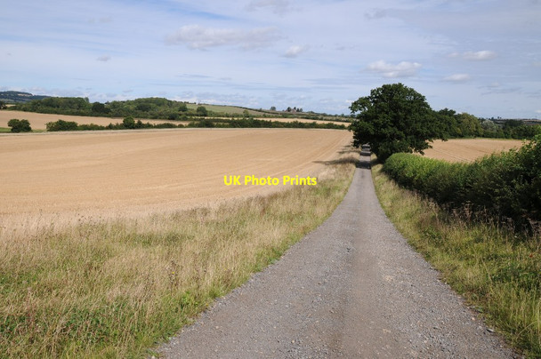 Photo 6"x4" Farmland road near Ditchford Farm Stretton-on-Fosse c2015
