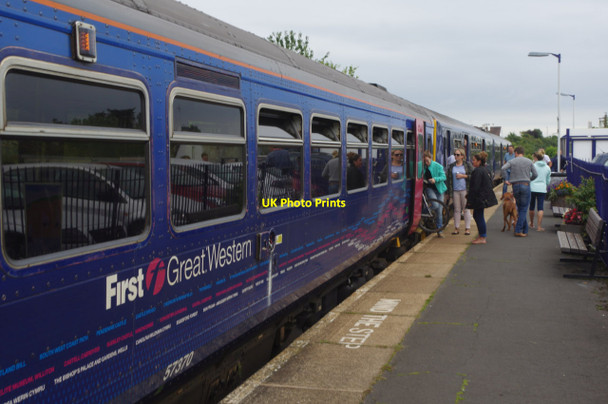 Photo 6"x4" Lympstone Village Station Lympstone c2015