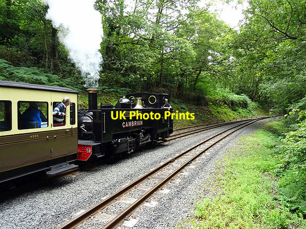 Photo 6"x4" No.9 departs from Aberffrwd Aberffrwd\/SN6878 c2015