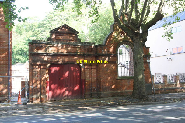 Photo 6"x4" Entrance gateway to #14 Castle Boulevard Nottingham\/SK5641 c2015