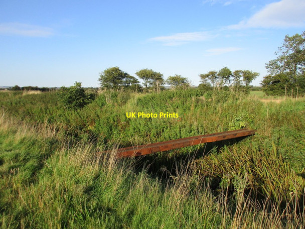 Photo 6"x4" Makeshift bridge Rascal Moor c2015