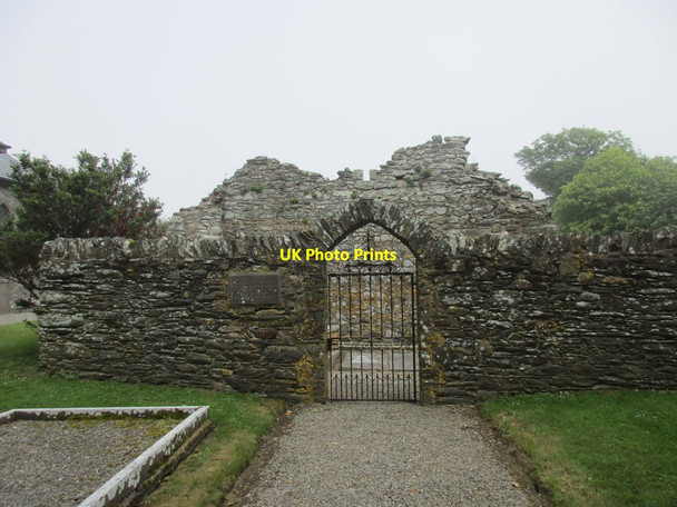 Photo 6"x4" Entrance to the ruins of the medieval church, Stradbally Stradbally c2015