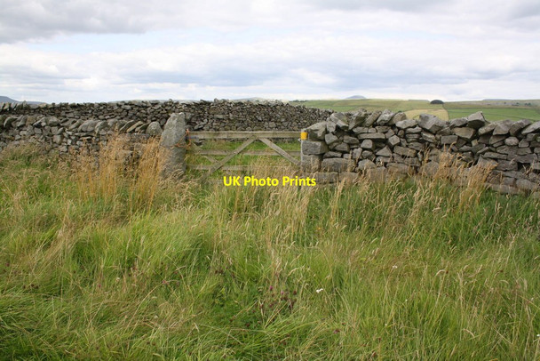 Photo 6"x4" Gateway beside Craven Ridge Lane Lawkland Green c2015