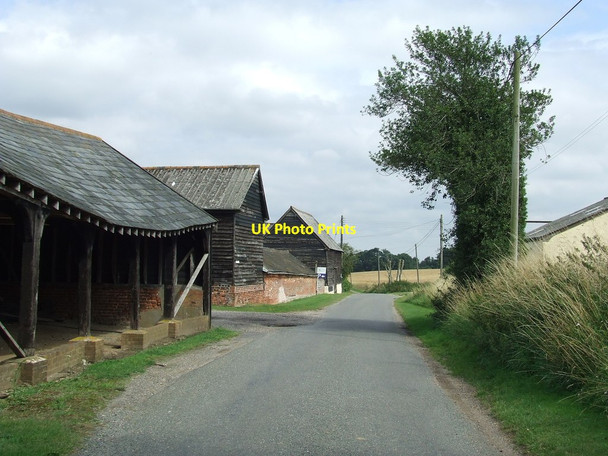 Photo 6"x4" Gentrys Farm Bulmer Tye c2015
