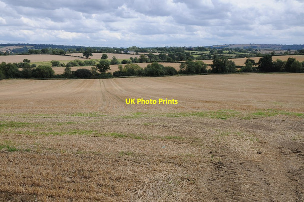 Photo 6"x4" Farmland near Little Wolford Todenham c2015