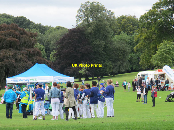 Photo 6"x4" Band for the 2015 Leeds Memory Walk Lady Wood\/SE3337 c2015