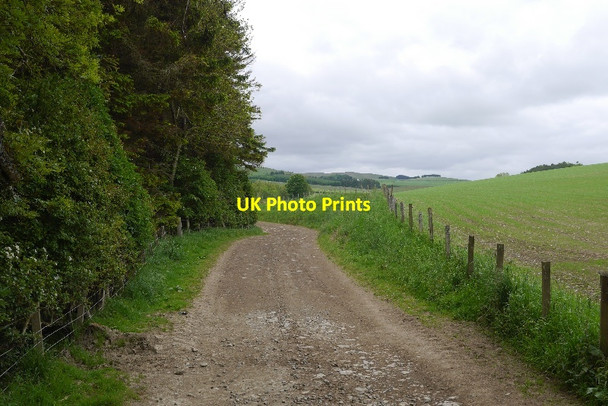 Photo 6"x4" Farm road, Middlestead Selkirk c2015