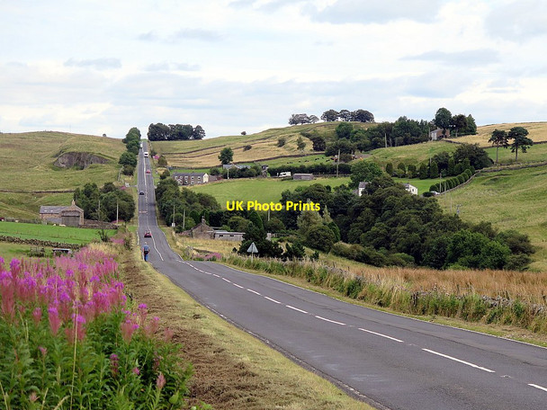 Photo 6"x4" B6318 (Military Road) west of Haltwhistle Burn Haltwhistle c2015