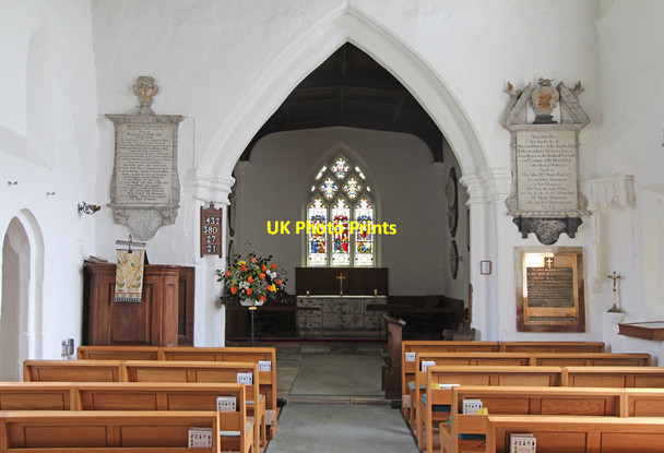 Photo 6"x4" St Nicholas, Hinxworth - East end Hinxworth c2015 P1