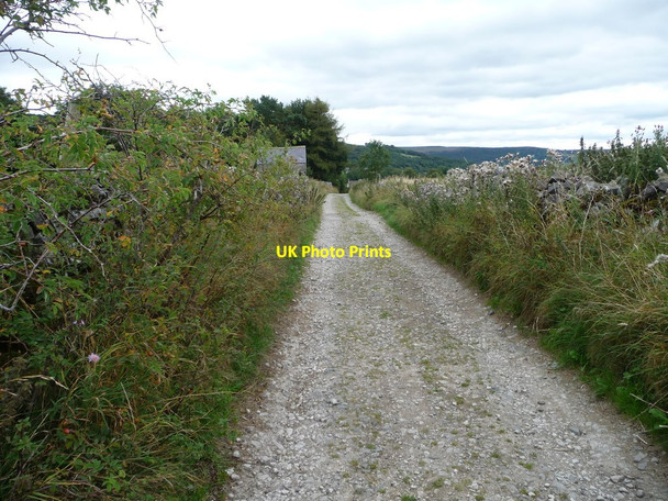 Photo 6"x4" Tideswell Lane heading east to Town Head, Eyam Bretton\/SK2077 c2015