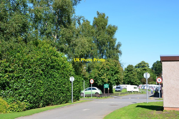 Photo 6"x4" Aberfeldy Caravan Park Aberfeldy c2015