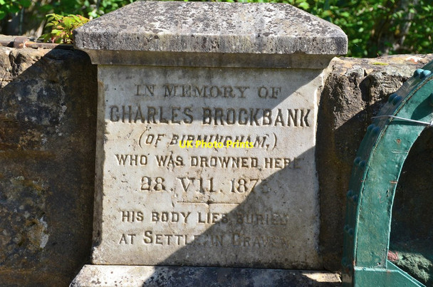 Photo 6"x4" Carved inscription on the bridge, Grandtully Grandtully c2015