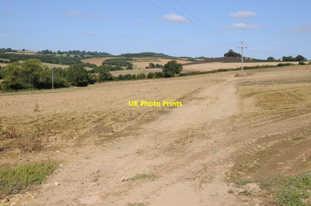 Photo 6"x4" Farmland near Charingworth Charingworth c2015