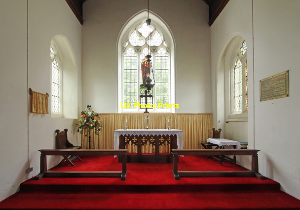 Photo 6"x4" St Peter & St Paul, Steeple Morden - Sanctuary Steeple Morden c2015