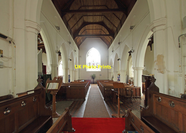 Photo 6"x4" St Peter & St Paul, Steeple Morden - West end Steeple Morden c2015