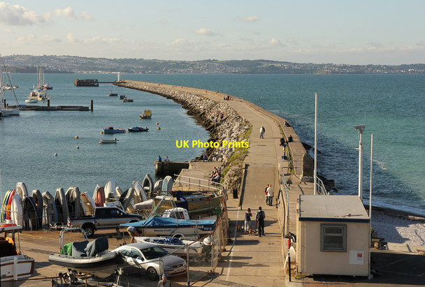 Photo 6"x4" Brixham breakwater Brixham c2015