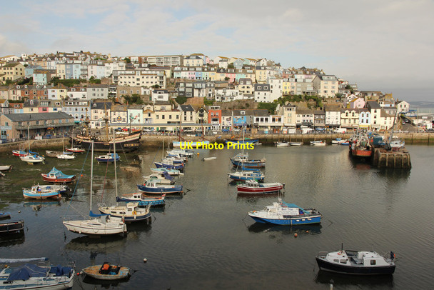 Photo 6"x4" Brixham Harbour Brixham c2015 P1