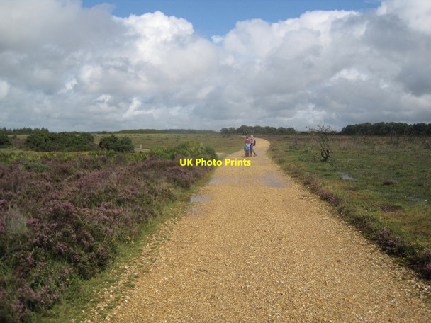 Photo 6"x4" Traffic Free Cycle Route to Alderhill Bottom Ogdens c2015