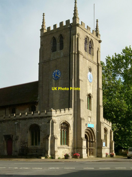 Photo 6"x4" Church of St Thomas \u00c3\u00a0 Becket, Ramsey Ramsey\/TL2885 c2015