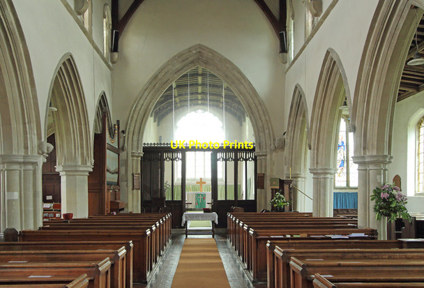 Photo 6"x4" St Catherine, Litlington - East end Litlington\/TL3142 c2015 P1