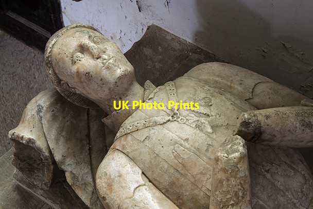 Photo 6"x4" The old Holy Trinity church, Wentworth - Gascoigne monument (detail) Wentworth\/SK3898 c2015