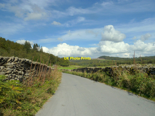 Photo 6"x4" Road from Force Mills to Clough Bank Force Mills c2015