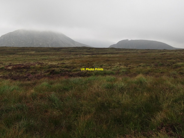 Photo 6"x4" View due West across the Bog of Donard Newcastle\/J3732 c2015