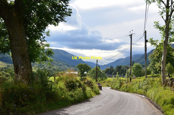 Photo 6"x4" Approaching Balquhidder Balquhidder c2015
