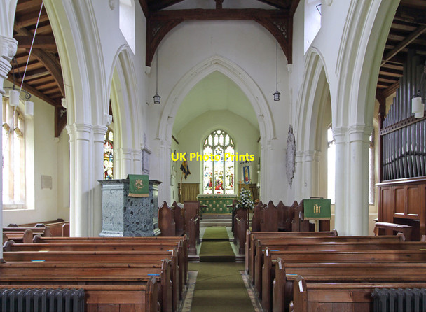 Photo 6"x4" St Mary, Dullingham - East end Dullingham c2015