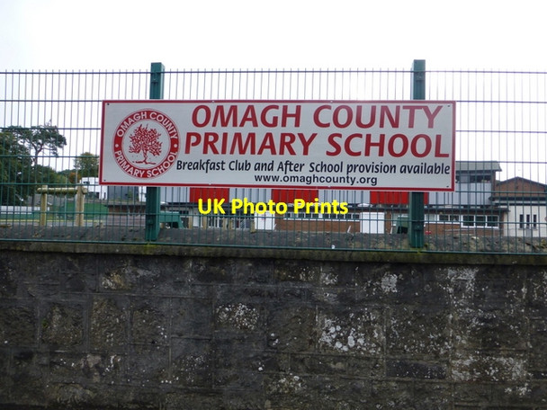 Photo 6"x4" Sign, Omagh Country Primary School Omagh c2015