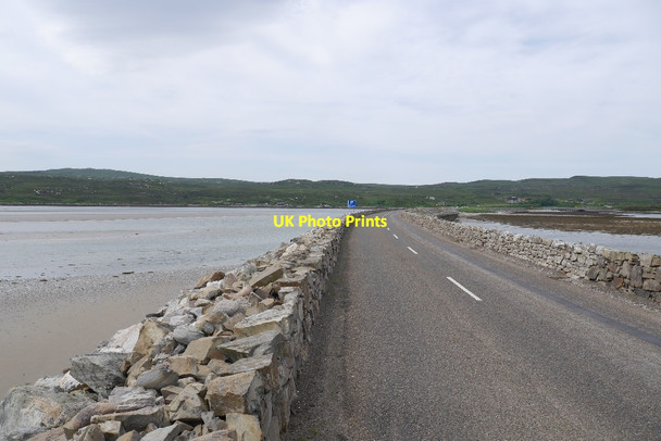 Photo 6"x4" Kyle of Tongue Causeway Achuvoldrach c2015