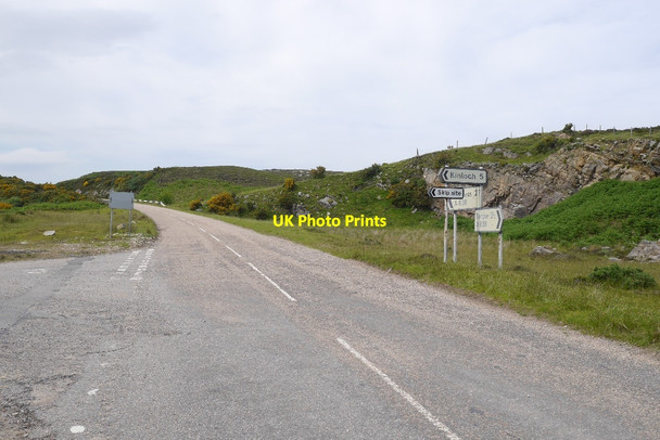 Photo 6"x4" The old Kyle of Tongue road Achuvoldrach c2015
