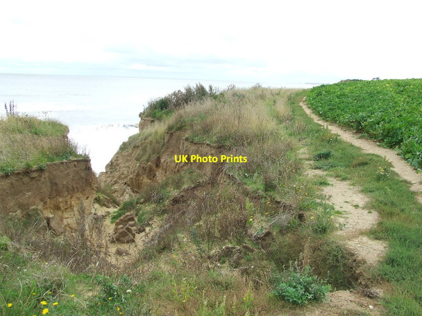 Photo 6"x4" Cliff Erosion Covehithe c2015