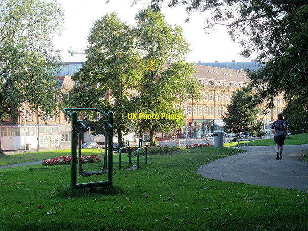 Photo 6"x4" Outdoor gym, Lovell Park, Leeds Leeds\/SE3034 c2015