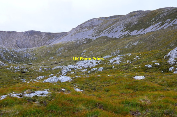 Photo 6"x4" Coire Dearg, Glas Bheinn Loch a' Choire Dheirg c2015