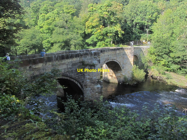 Photo 6"x4" Pont Cysylltau over the R Dee near Froncysyllte Garth Trevor c2015