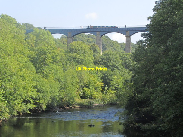 Photo 6"x4" Pontcysyllte Aqueduct from Pont Cysylltau Pont Cysyllte c2015