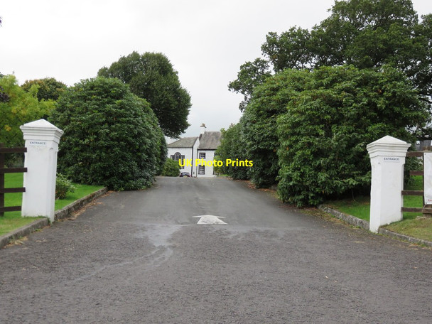 Photo 6"x4" Entrance to Gretna Hall hotel Gretna Green c2015