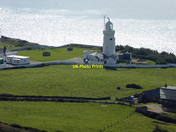 Photo 6"x4" St. Catherine's Point lighthouse Blackgang c2015