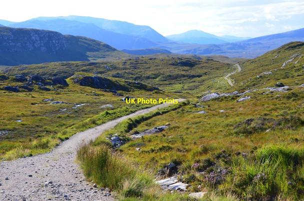 Photo 6"x4" The track from Maldie Loch an Leathaid Bhuain c2015