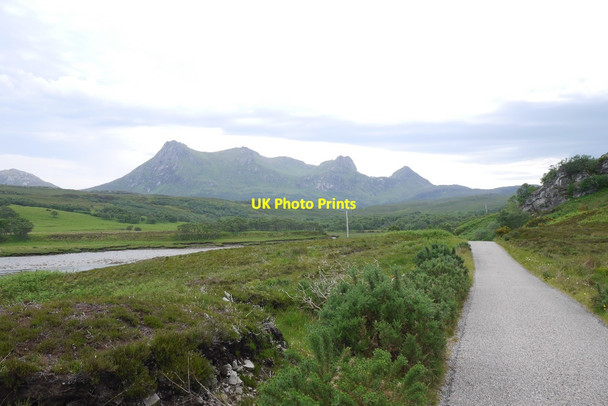 Photo 6"x4" Road, Kinloch Loch na h-Airigh Bige c2015