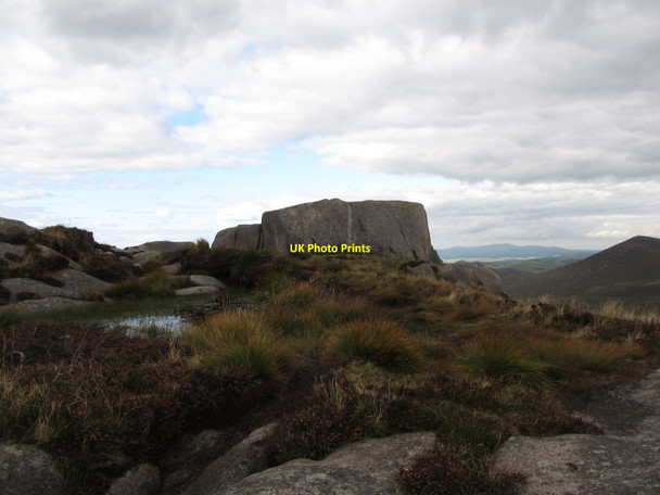 Photo 6"x4" Pond at the summit of Pierce's Castle Hilltown\/J2128 c2015