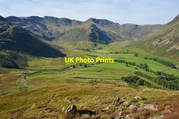 Photo 6"x4" Crinkle Crags from Side Pike Little Langdale c2015