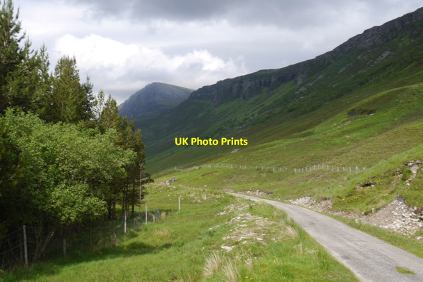 Photo 6"x4" The Hope Road, Strath More Dun Dornaigil (Broch) c2015