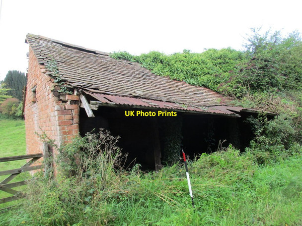 Photo 6"x4" Derelict shed Upleadon Court\/SO7626 c2015