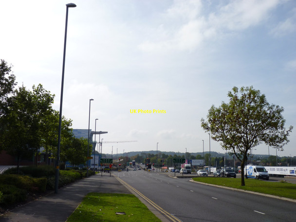Photo 6"x4" Bristol Road South by Bournville College, Longbridge  Cofton Common c2015