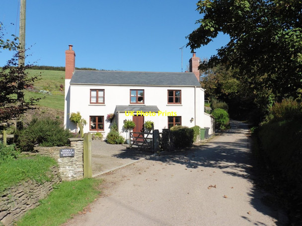 Photo 6"x4" Middle Winsham House Knowle\/SS4938 c2015