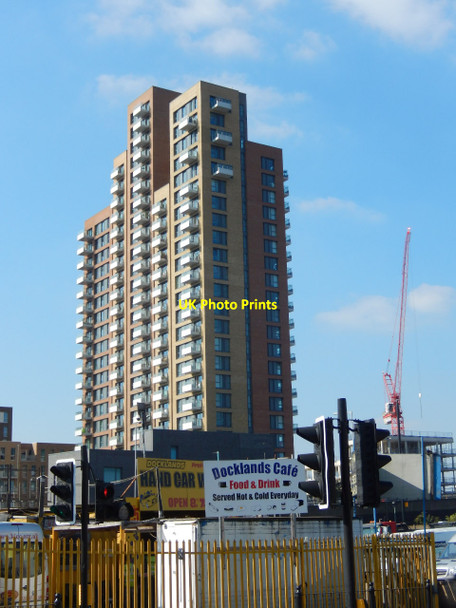 Photo 6"x4" Marner Point from Twelvetrees Crescent, Bromley Bow\/TQ3682 c2015